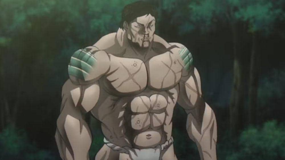 Kaoru Hanayama karakter Baki Hanma (dok. TMS Entertainment/Baki Hanma)