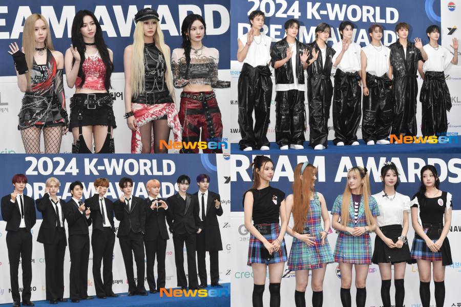 idol KPop di K-World Dream Awards 2024 (dok. Newsen)