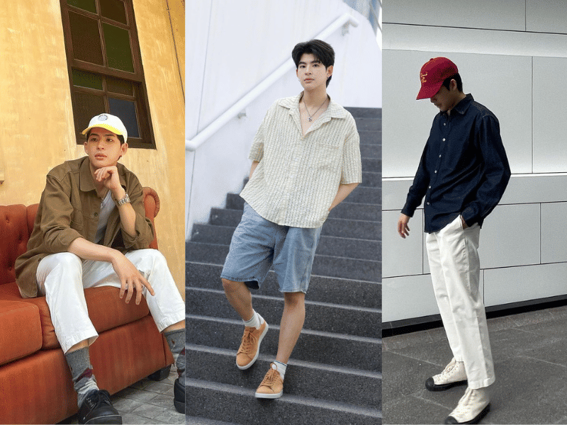 outfit nongkrong ala Mark Pakin (instagram.com/mmarkpkk)