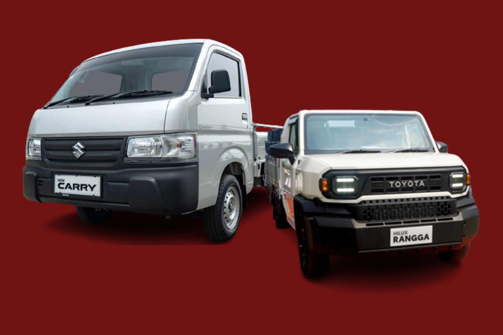 6 Perbandingan Toyota Hilux Rangga vs Suzuki Carry