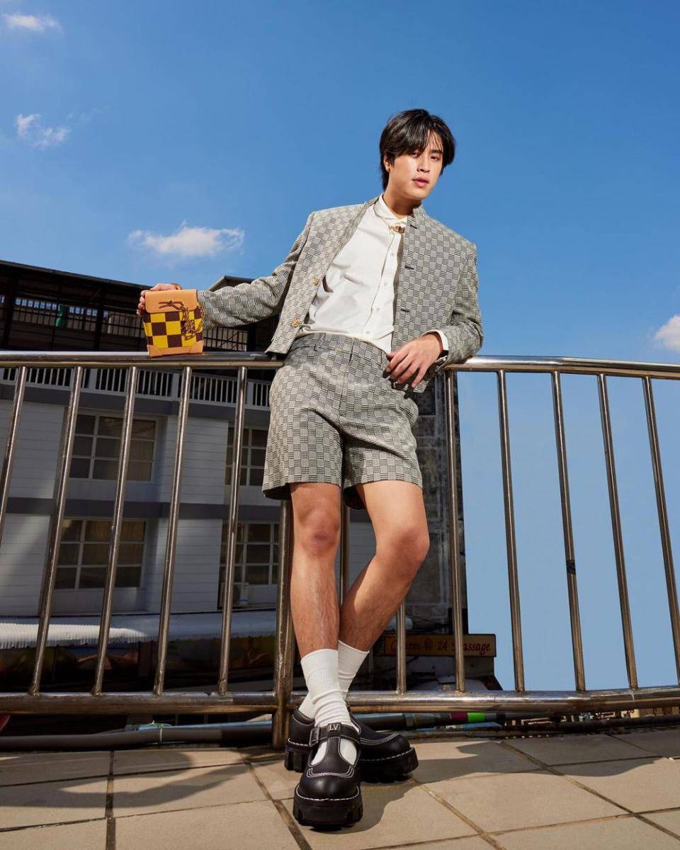 outfit old money ala Gemini Norawit (instagram.com/gemini_nt)