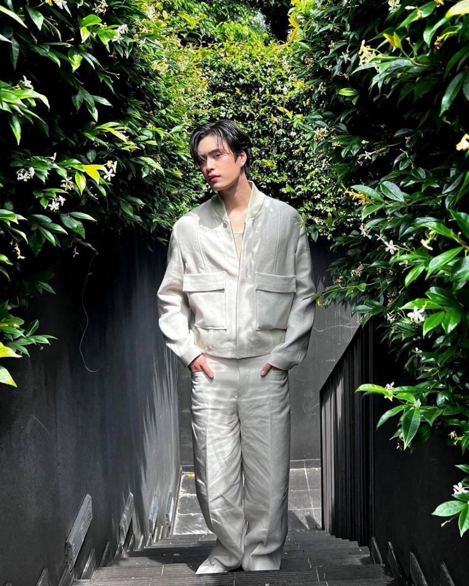 outfit old money ala Gemini Norawit (instagram.com/gemini_nt)