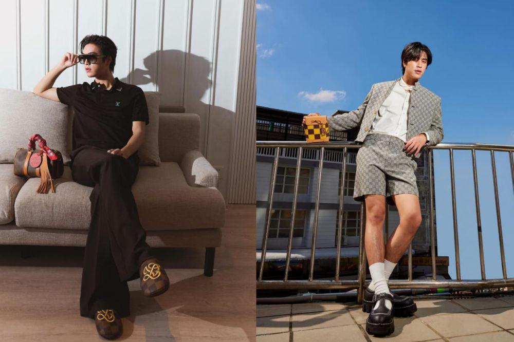 7 Inspirasi Outfit Old Money ala Aktor Gemini Norawit, Super Charming