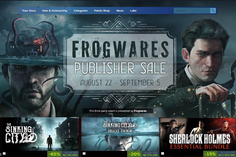 event diskon game dari Frogwares. (store.steampowered.com)