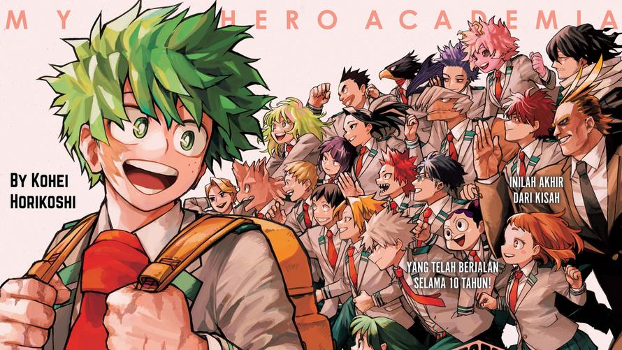 cover bab 430 manga My Hero Academia. (dok. Shueisha/My Hero Academia)