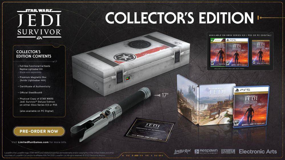 Star Wars Jedi: Survivor Collector’s Edition (dok. Respawn Entertainment)