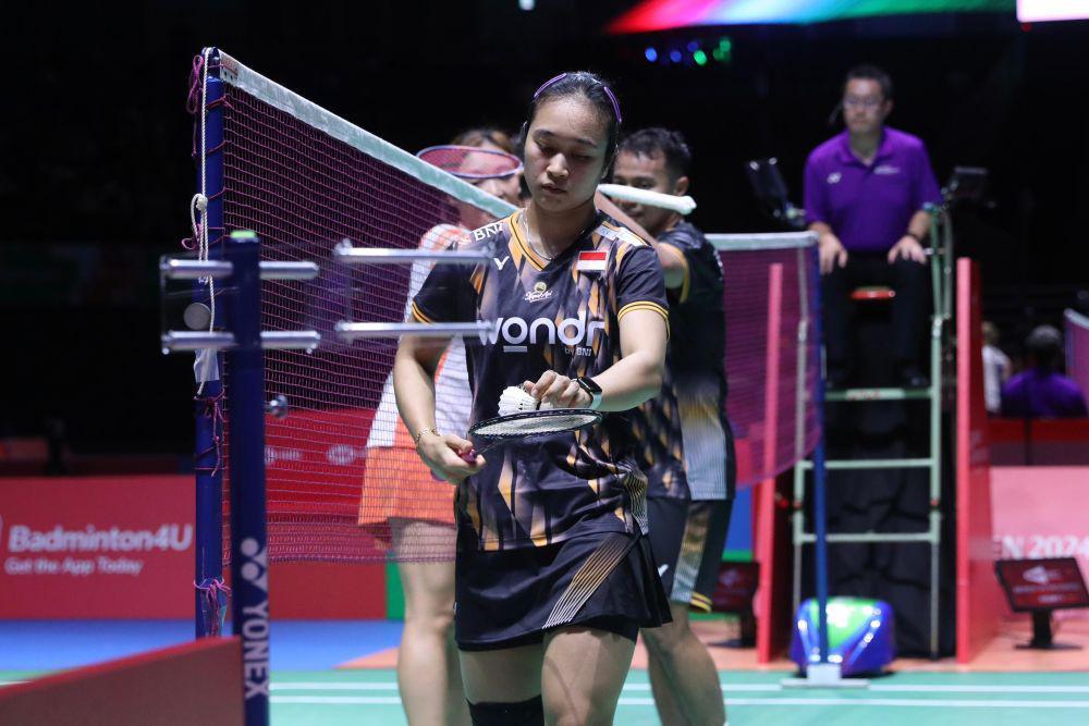 Rehan Naufal Kusharjanto/Lisa Ayu Kusumawati terhenti di 16 besar Japan Open 2024 (dok.PP PBSI)