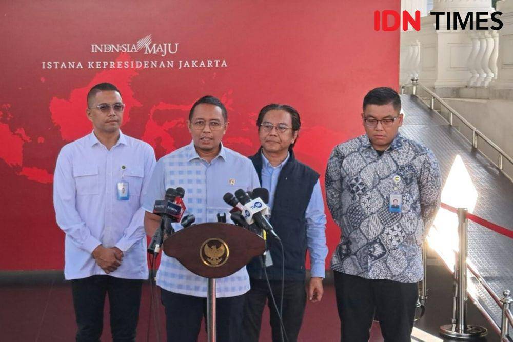 Kepala Kantor Komunikasi Kepresidenan atau Presidential Communication Office (PCO), Hasan Nasbi (IDN Times/Trio Hamdani)