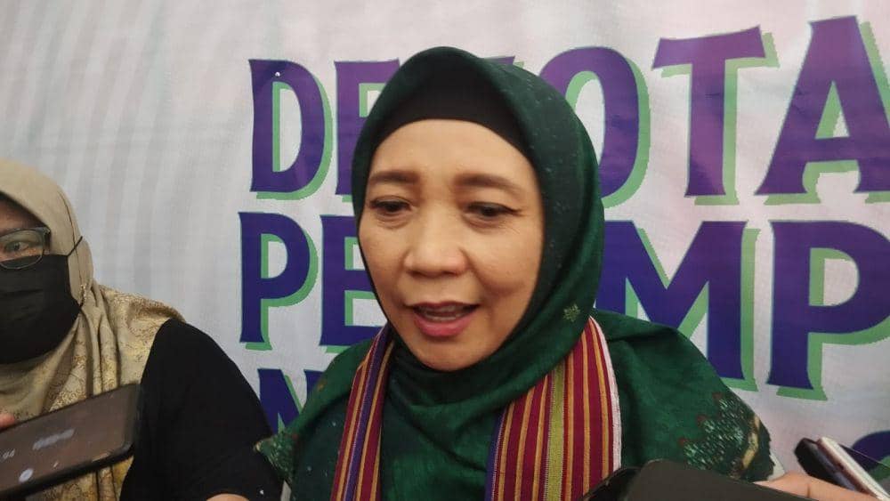 Bakal calon gubernur NTB Sitti Rohmi Djalilah. (IDN Times/Muhammad Nasir)
