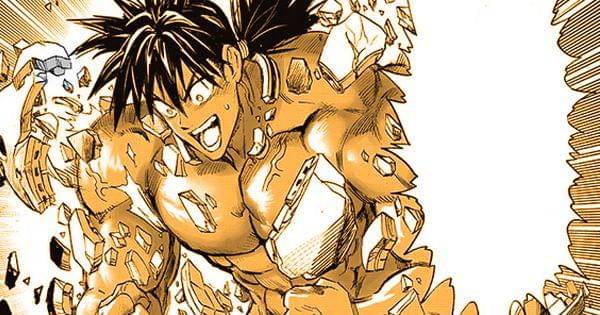 Suiryu merusak kostum tempur ( Dok. tonarinoyj.jp/One Punch Man )