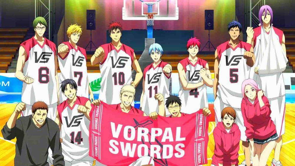 Scene di anime Kuroko no Basketball: Last Game.(dok.Production I.G/Kuroko No Basketball: Last Game)