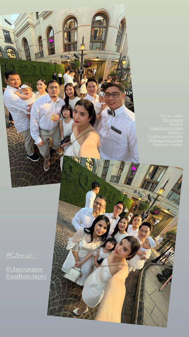potret Valencia-Kevin Sanjaya di welcome dinner Clarissa Tanoe (instagram.com/valenciatanoe)