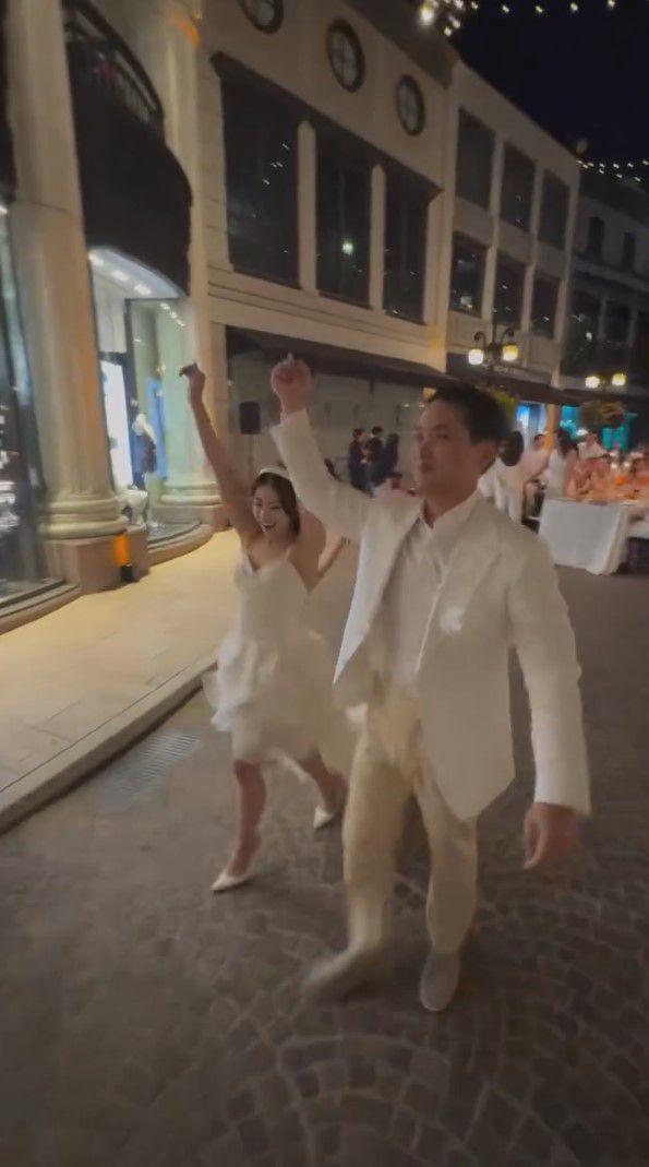 potret welcome dinner Clarissa Tanoe (instagram.com/christianalandelima)