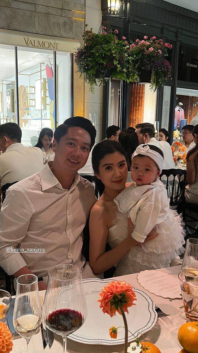 potret Valencia-Kevin Sanjaya di welcome dinner Clarissa Tanoe (instagram.com/valenciatanoe)