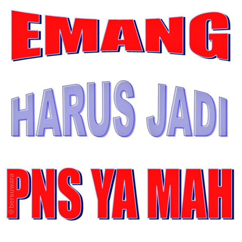 meme disuruh emak daftar CPNS (x.com/bersuwara)