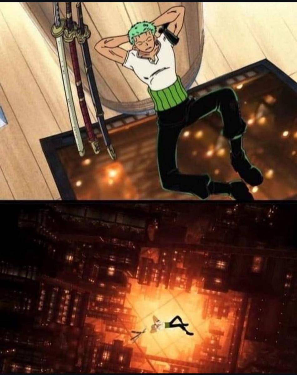 potret meme Zoro nyasar (reddit.com/user/LOR_D_IS_ETERNAL)