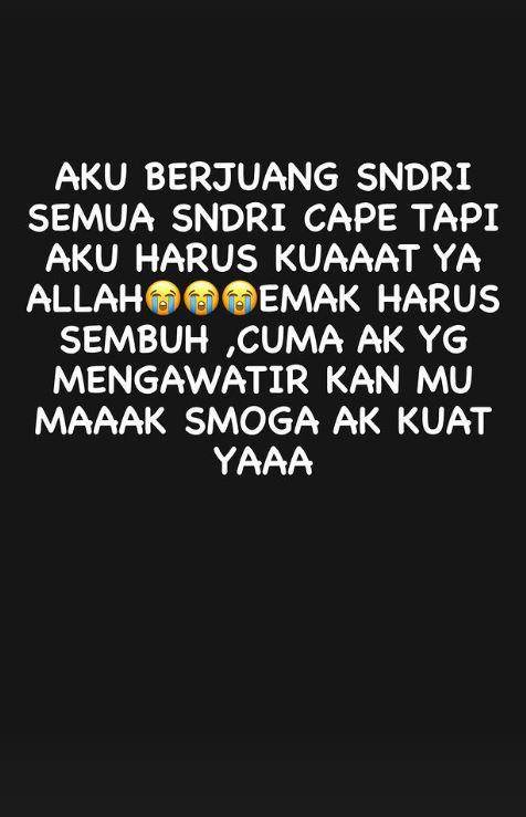 kondisi ibunda Mimi Peri (Instagram.com/mimi.peri)