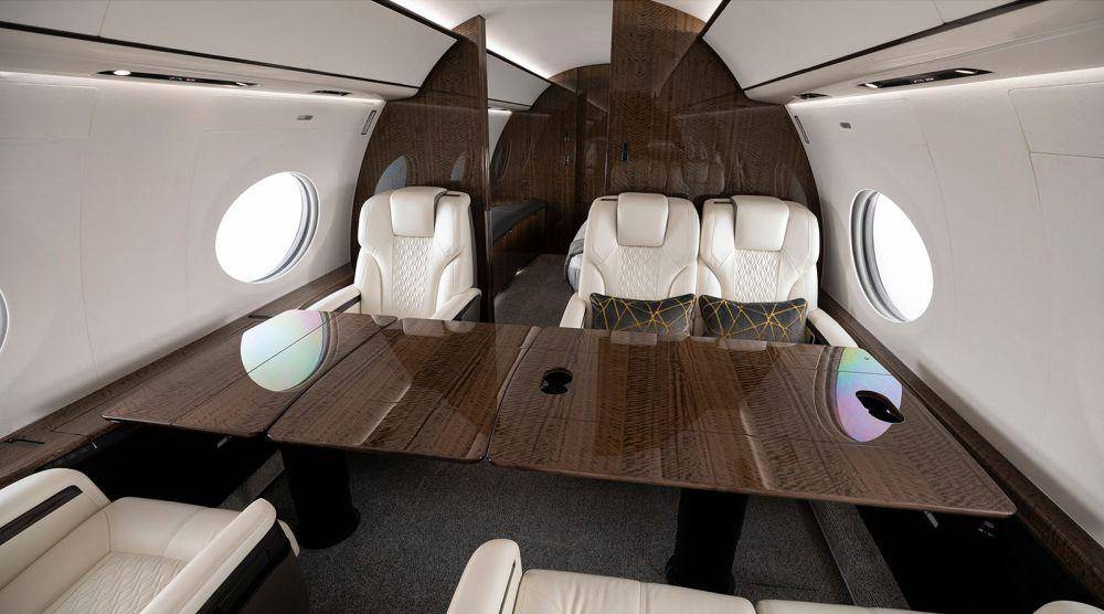 potret kabin pesawat Gulfstream G700 (gulfstream.com)