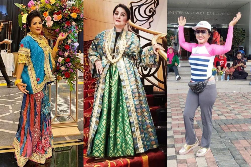 7 Padu Padan Outfit ala Machicha Mochtar, Gaya Pedangdut Legendaris!