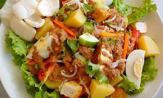 ilustrasi gado-gado (commons.wikimedia.org/Piknikdong)