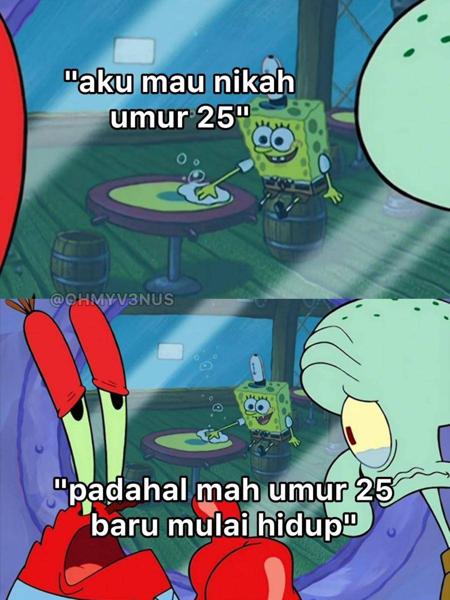 Meme rencana hidup (x.com/OHMYV3NUS)