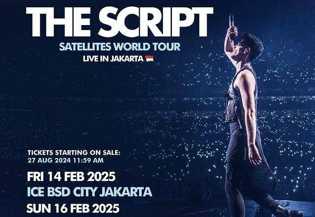 The Script gelar konser di Jakarta dan Surabaya (Instagram.com/colorasialive)