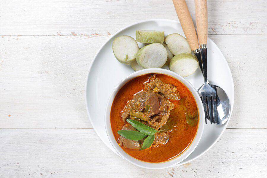 Ilustrasi gulai kambing (freepik.com/Sri Widyowati)