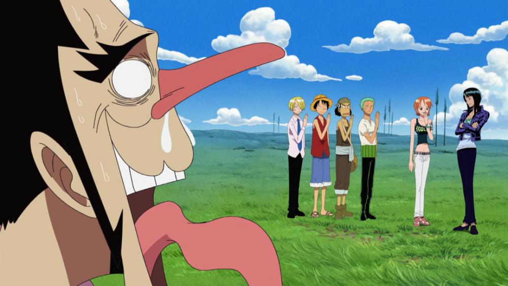 Foxy ditolak oleh Topi Jerami. (dok. Toei Animation/One Piece)