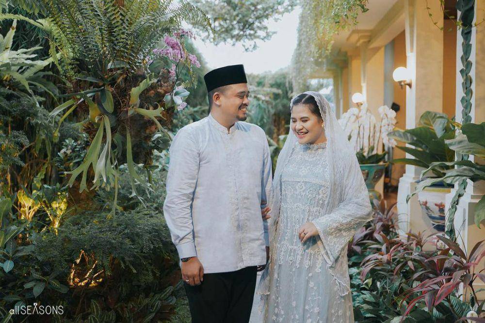 Kahiyang Ayu dan Bobby Nasution. (allseasonsphoto via Instagram.com/ayanggkahiyang)
