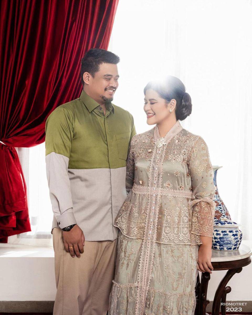 Kahiyang Ayu dan Bobby Nasution. (Rio Motret via Instagram.com/ayanggkahiyang)