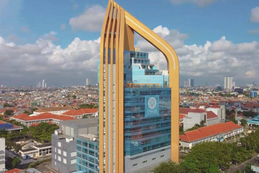 ASEEC Tower Universitas Airlangga (Youtube.com/Direktorat Sarana Prasarana Universitas Airlangga)