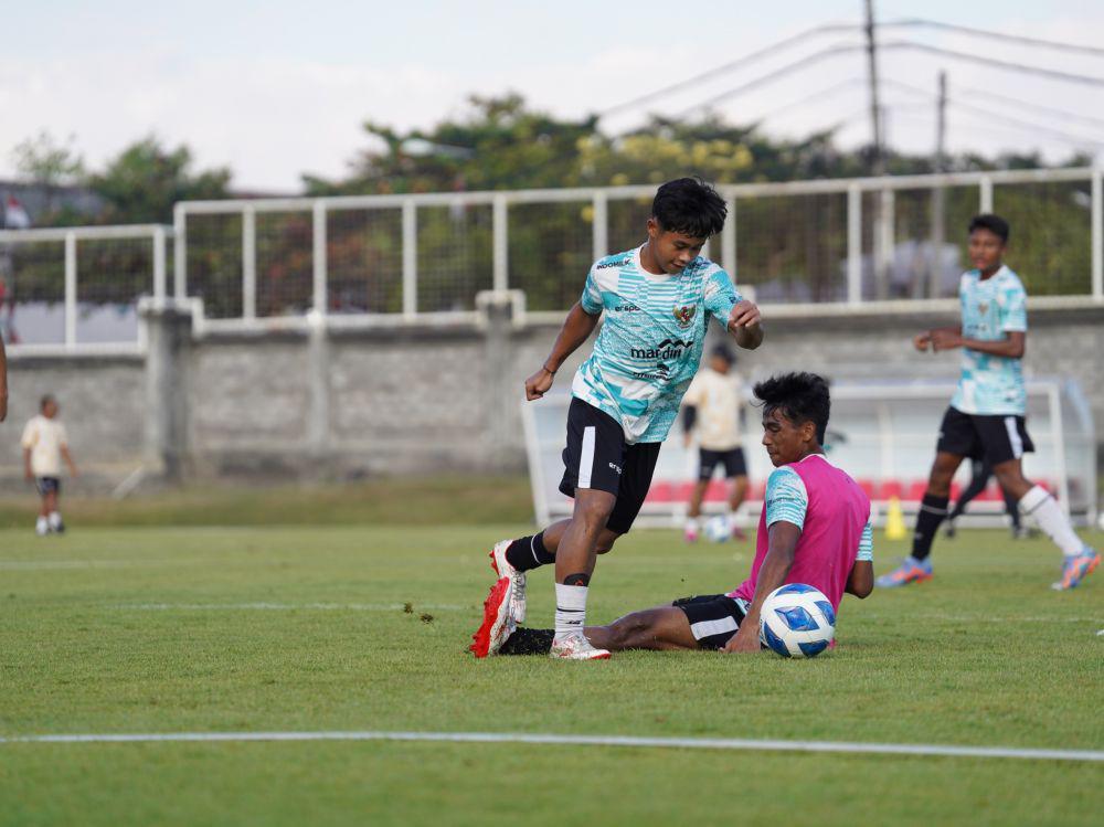Timnas U-17 latihan di Bali. (pssi.org)