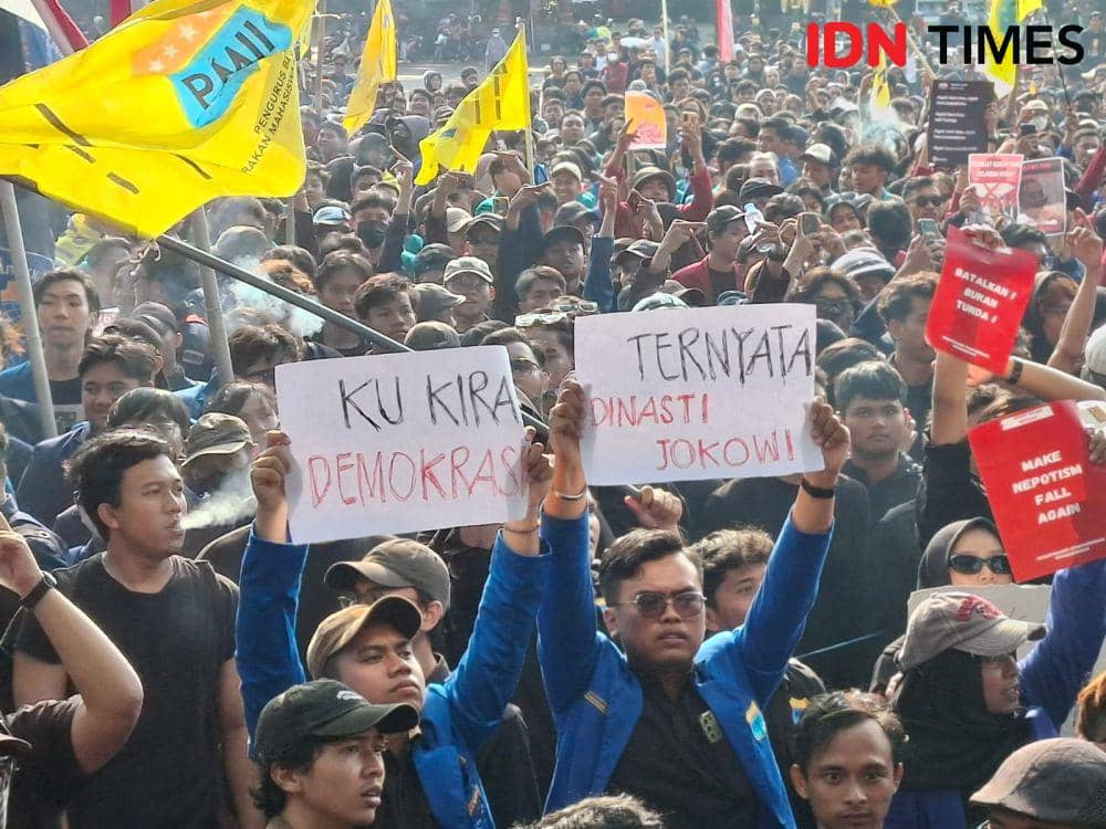 Ribuan Mahasiswa di Malang Muak Ditipu Pemerintah