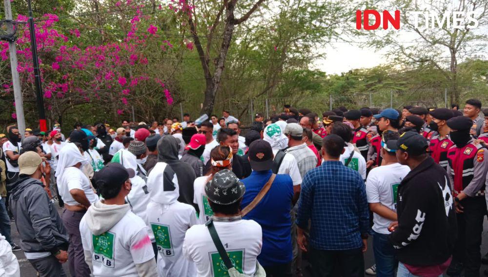 Lokasi Unjuk Rasa Berjarak 1,8 Km dari Muktamar PKB di Bali