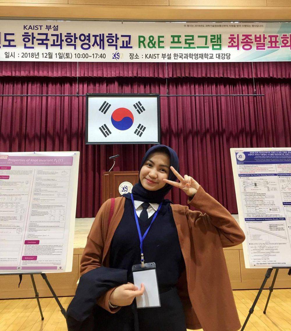 Xaviera Putri saat SMA di Korea (instagram.com/xavieraaputri)