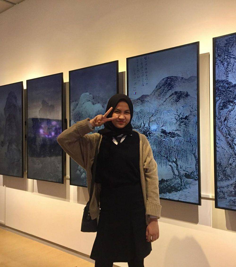 Xaviera Putri saat SMA di Korea (instagram.com/xavieraaputri)