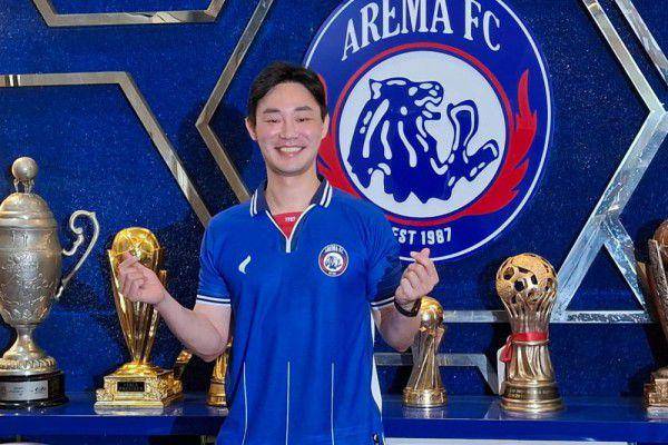 Bek Arema FC asal Korea Selatan, Choi Bo-kyung. (IDN Times/Rizal Adhi Pratama)