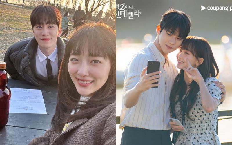 still cut drama Dreaming of A Freaking Fairy Tale dan Cinderella at 2 AM (instagram.com/tving.official | instagram.com/coupangplay)