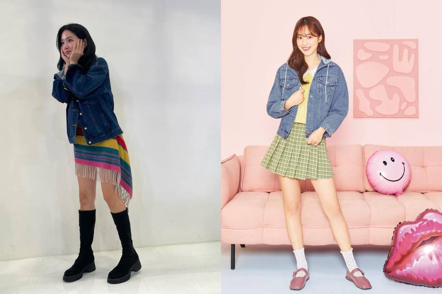 Park ju hyun vs choi ye bin (instagram.com/charmgirl_1005 dan instagram.com/yebin__)