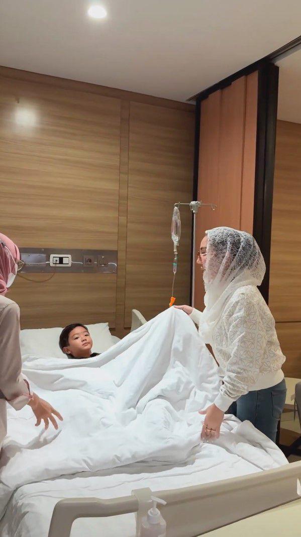 potret anak Bella Shofie kena DBD (instagram.com/bellashofie_rigan)