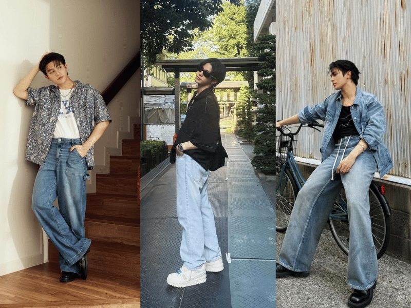 padu padan blue jeans ala William LYKN (instagram.com/williamjkp)