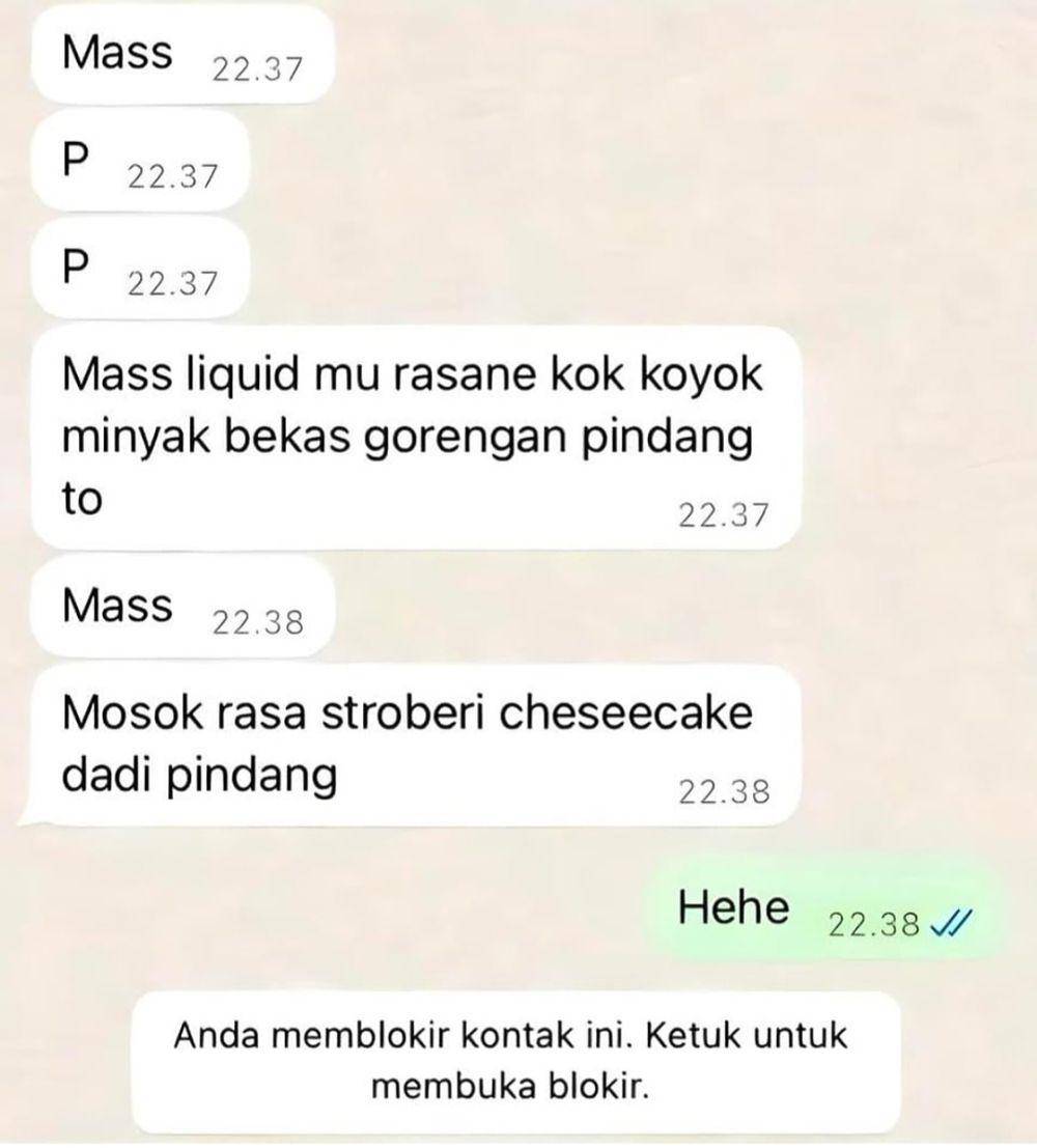 chat berakhir blokir (instagram.com/feisbuk.id)