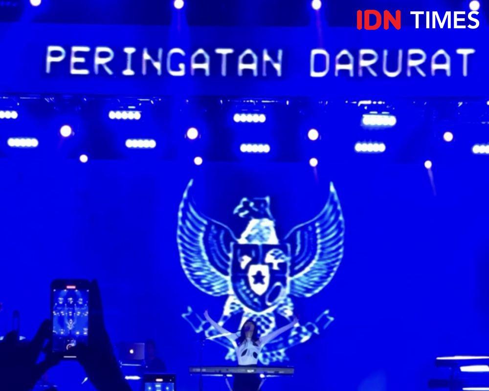 9 Momen LaLaLa Fest 2024, Isyana Sarasvati Pakai Peringatan Darurat