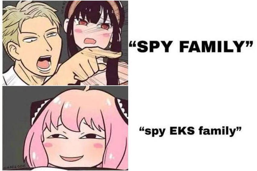 8 Meme Terkocak Anya SPY x FAMILY, Ada Anya Berbadan Perkasa?