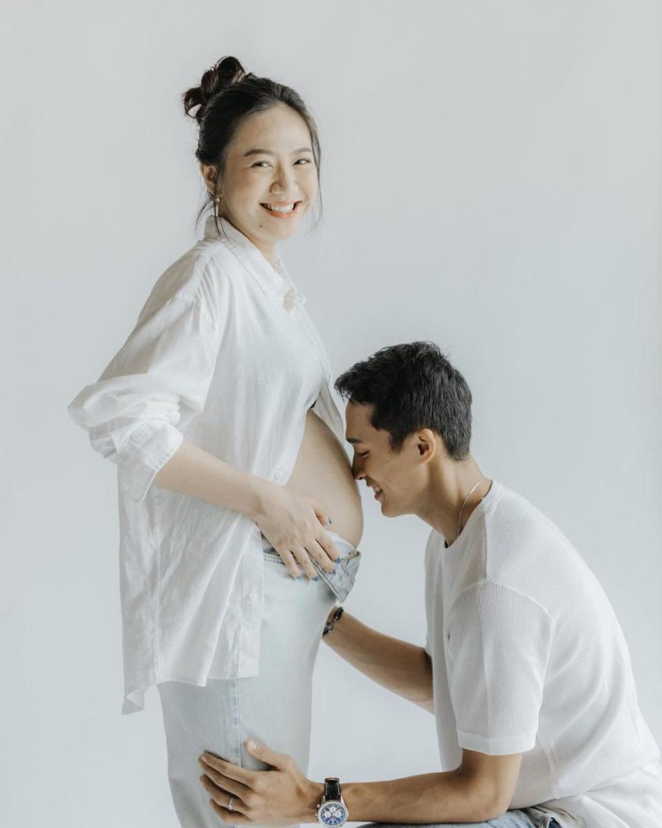 Shanju dan Jonatan Christie. (bareodds.kind via Instagram.com/shanju)
