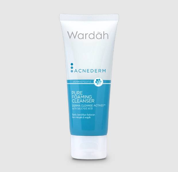Wardah Acnederm Pure Foaming Cleanser (wardahbeauty.com)