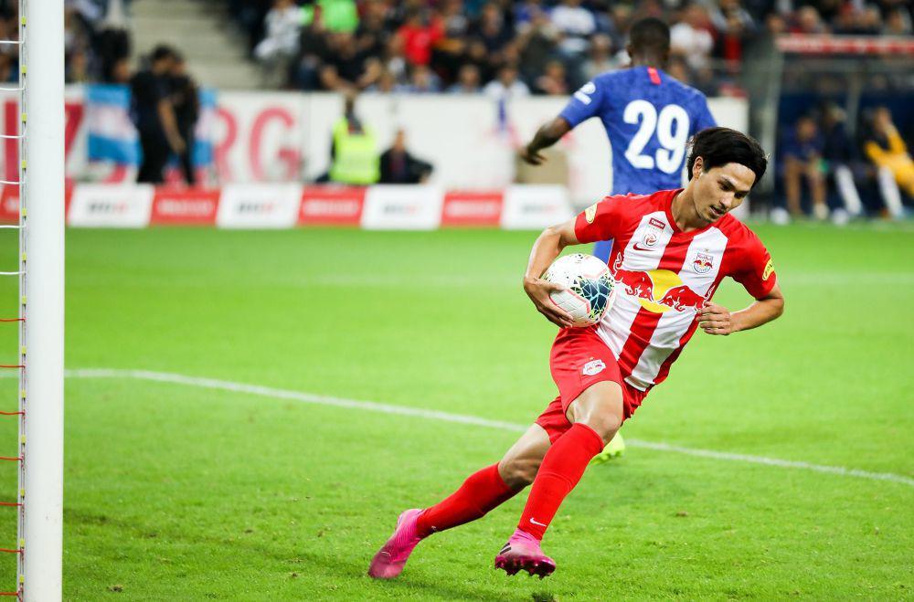 Takumi Minamino (x.com/RedBullSalzburg)