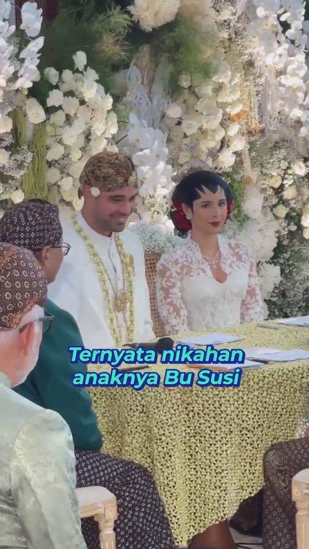 potret akad nikah Nadine anak Susi Pudjiastuti (instagram.com/erickthohir)