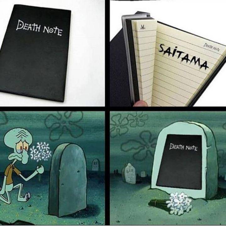 potret meme kocak Saitama One Punch Man (reddit.com/user/i_son_goku)