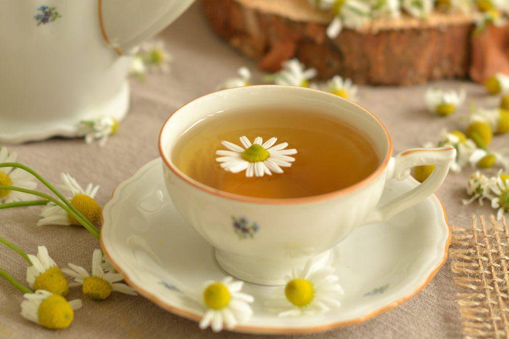 ilustrasi teh chamomile (pixabay.com/Erika)